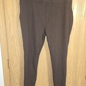 St. John's Bay Brown Leggings